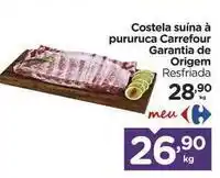 Carrefour Carrefour - costela suína à pururuca garantia de origem oferta