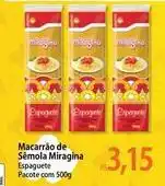 Atacadão De - macarrão de semola oferta