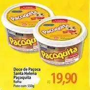 Atacadão Paçoca - doce de santa helena paçoquita oferta