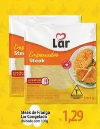 Atacadão Lar - steak de frango congelado oferta