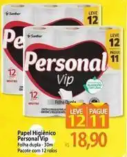 Atacadão Personal vip - papel higiênico oferta