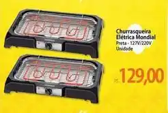 Atacadão Mondial - churrasqueira eléctrica oferta