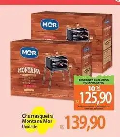 Atacadão Mor - churrasqueira montana oferta