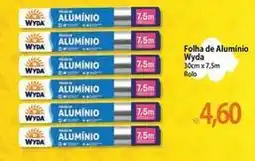 Atacadão Wyda - folha de aluminio oferta