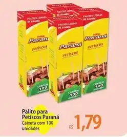 Atacadão Paraná - palito para petiscos oferta