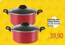 Atacadão Brinox - caçarola com tampa oferta