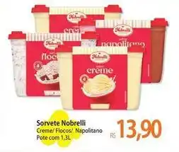 Atacadão Nobrelli - sorvete oferta