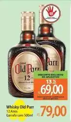 Atacadão Old parr - whisky oferta