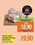 Atacadão Seara - carne suina fatiada barriga oferta