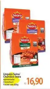 Atacadão Seara - linguiça suina/churresco oferta