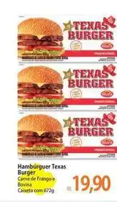 Atacadão Texas - hamburguer burger oferta