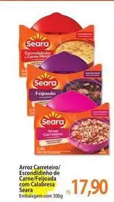 Atacadão Seara - arroz carreteiro/ escondidihno de carne/ejoada com calabresa oferta