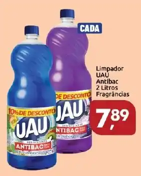 Limpador uau antibac fragrâncias
