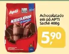 Achocolatado em pó apti