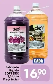 Supermercados Nori Sabonete liquido SOFT DEX Fragrâncias oferta