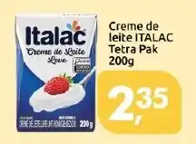 Supermercados Nori Creme de leite italac oferta