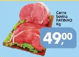Supermercados Nori Carne bovina patinho oferta