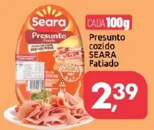 Supermercados Nori Presunto cozido SEARA Fatiado oferta