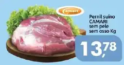 Supermercados Nori Pernil suíno CAMARI sem pele sem osso oferta