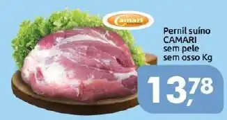 Supermercados Nori Pernil suíno CAMARI sem pele sem osso oferta