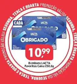 Supermercados Nori Bombons lacta favoritos oferta