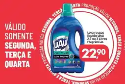 Supermercados Nori Lava roupas líquido uau oferta