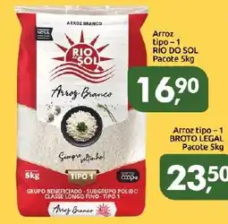 Supermercados Nori Arroz branco tipo 1 oferta