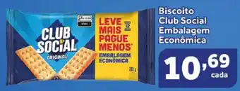 Biscoito club social original