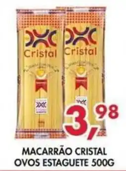 Barbosão Extra Supermercados Macarrão cristal ovos estaguete oferta