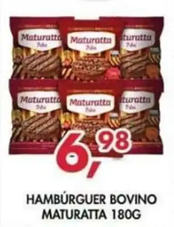 Hambúrguer bovino maturatta