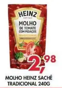 Barbosão Extra Supermercados molho heinz sachê tradicional oferta