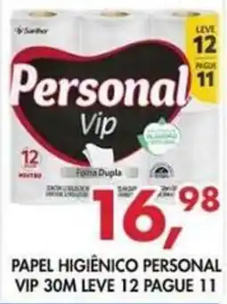 Barbosão Extra Supermercados Papel higiênico personal vip oferta