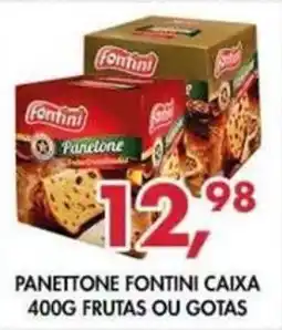 Barbosão Extra Supermercados Panettone fontini oferta
