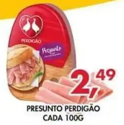 Barbosão Extra Supermercados Presunto perdigão oferta
