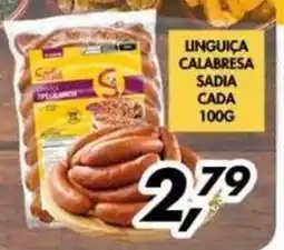 Barbosão Extra Supermercados Linguiça calabresa sadia oferta
