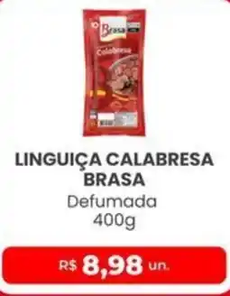 Higa Atacado Linguiça calabresa brasa oferta