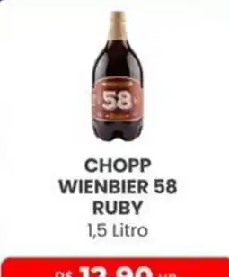 Higa Atacado Chopp wienbier 58 ruby oferta