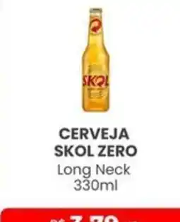 Higa Atacado Cerveja skol zero long neck oferta