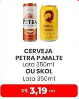 Higa Atacado Cerveja petra p.malte ou skol oferta