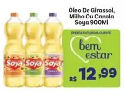 Covabra Supermercados Óleo de girassol, milho ou canola soya oferta