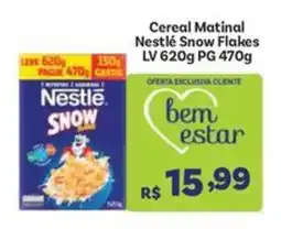 Covabra Supermercados Cereal matinal nestlé snow flakes oferta