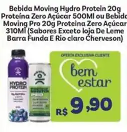 Covabra Supermercados Bebida Moving Hydro Protein 20g Proteína Zero Açúcar oferta