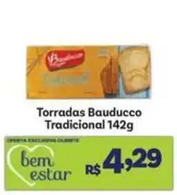 Covabra Supermercados Torradas baudducco tradicional oferta