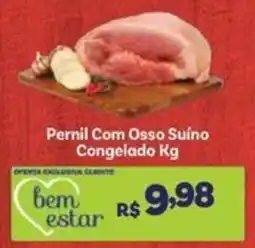 Covabra Supermercados Pernil Com Osso Suíno Congelado Kg oferta