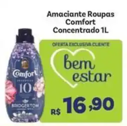Covabra Supermercados Amaciantes roupas comfort concentrado 1l oferta