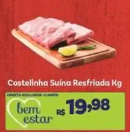 Covabra Supermercados Costelinha Suína Resfriada Kg oferta