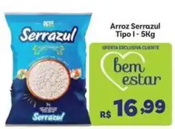 Covabra Supermercados Arroz Serrazul Tipo I oferta