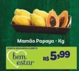 Covabra Supermercados Mamão Papaya - Kg oferta