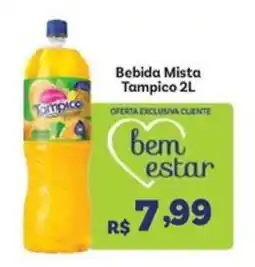 Covabra Supermercados Bebida Mista Tampico 2L oferta