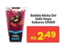 Covabra Supermercados Bebida Mista Del Valle Kapo Sabores oferta